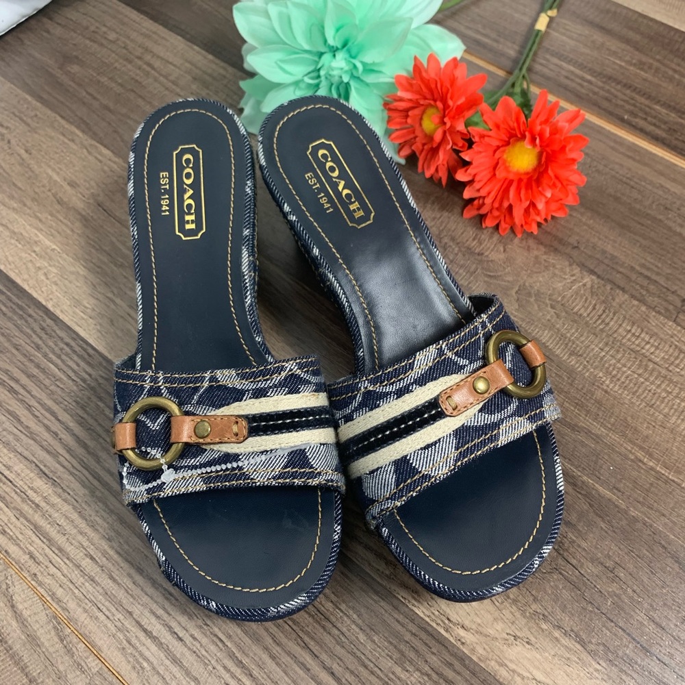 COACH l Jean high heels